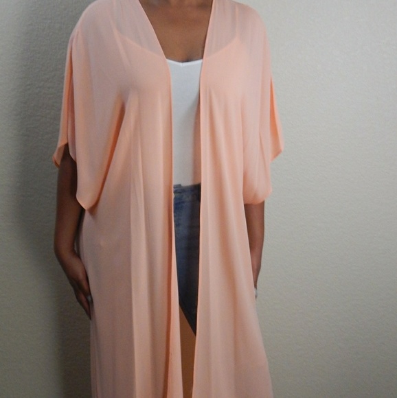 Peach Cardigan - Picture 3 of 7